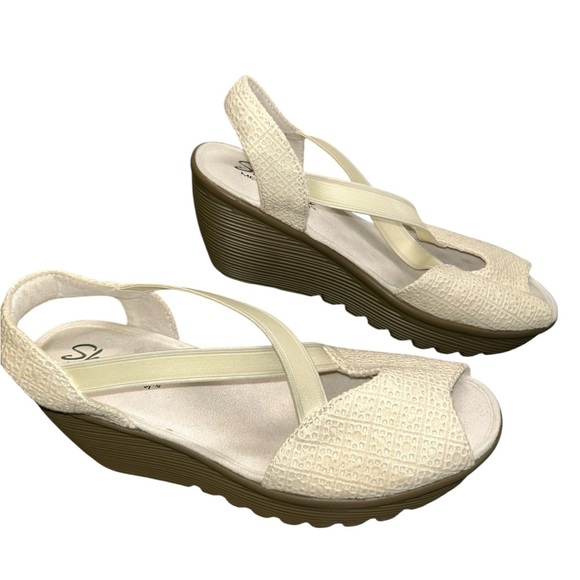 Skechers Parallel Piazza Wedge Sandals
Women’s Size 7 | Beige | Slingback - Picture 6 of 10